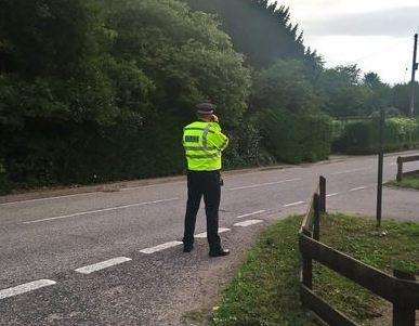 The woman was arrested in Chestnut Street by Special Constables. Picture: Kent Police