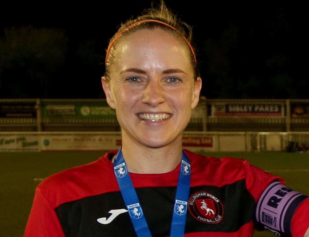 The Gillingham Women's captain Vicky Ashton-Jones is the interim manager following Josh Oatham's resignation Picture: PSP Images