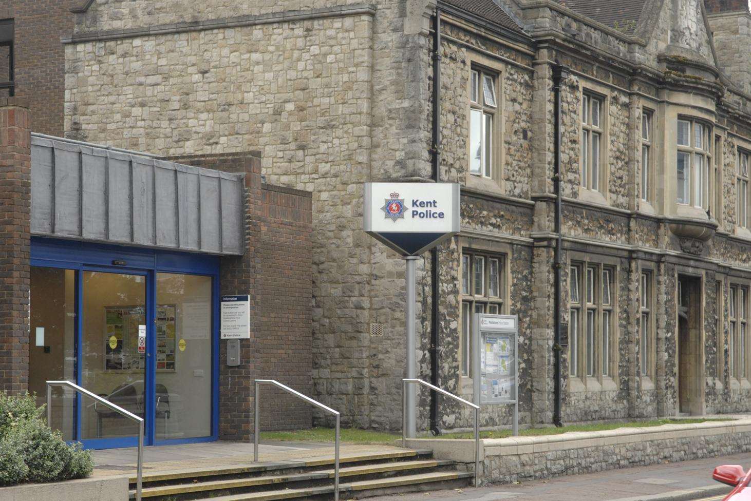 Maidstone Police Station in Palace Avenue.