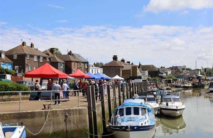 The passengers were returned to Queenborough Harbour on the Isle of Sheppey. Picture: Queenborough Harbour Trust