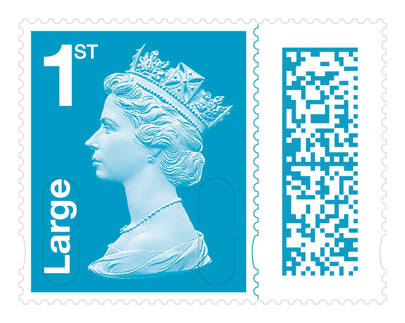 Royal Mail unveils new everyday stamps with barcodes with current