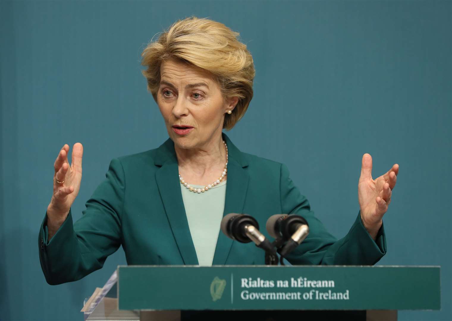 European Commission President Ursula von der Leyen (Brian Lawless/PA)