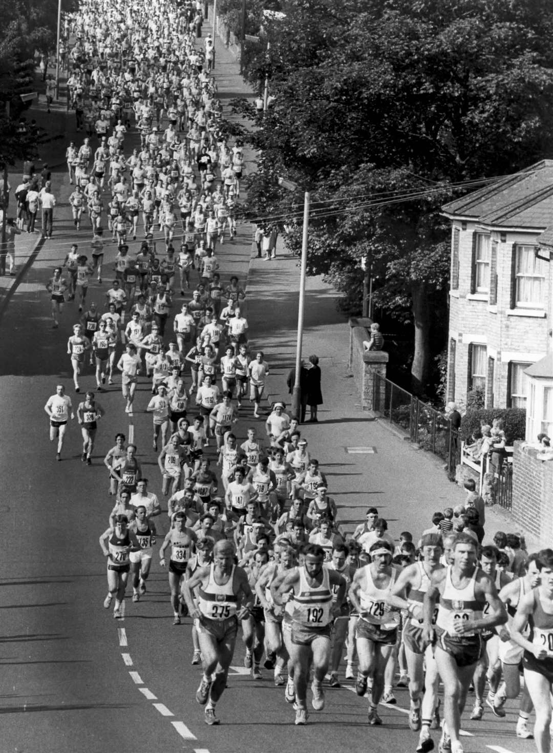 Maidstone's first marathon was held in June 1983