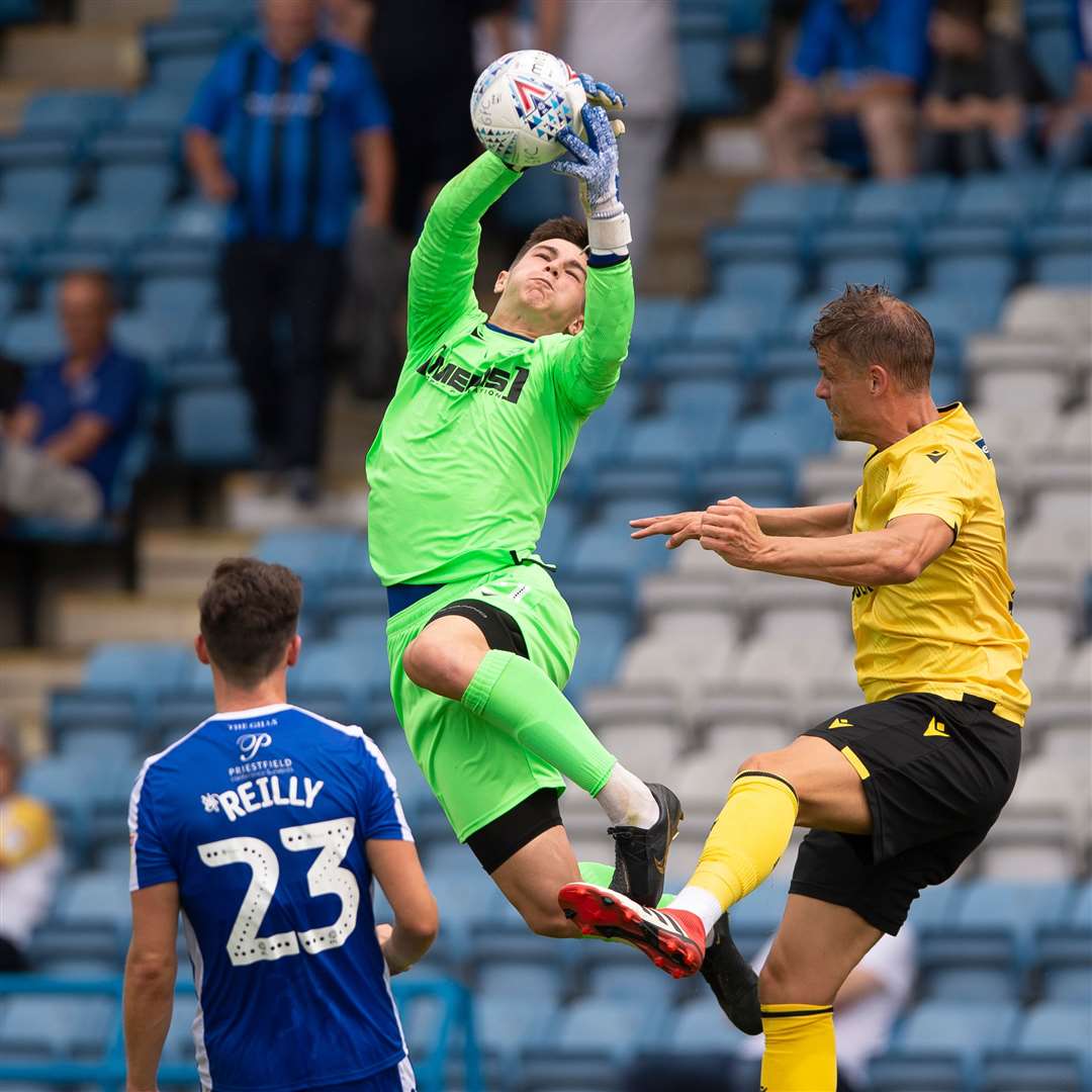 Gillingham vs Millwall Preseason friendly, 21st July 2019..Joe Walsh. (14253943)