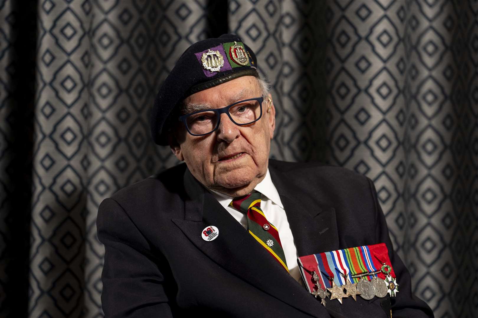 Ken Hay is an ambassador for the British Normandy Memorial (Jordan Pettitt/PA)