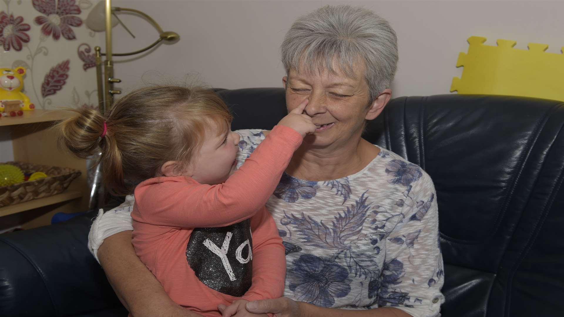 Elana with grandmother Ann Gardiner