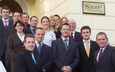 TEAM-WORK: staff at the Tunbridge wells based company