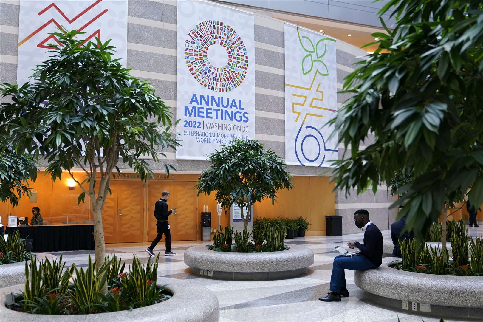 The International Monetary Fund and World Bank Group meetings were held in Washington DC this week (Patrick Semansky/AP)