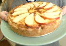 Bramley apple cake