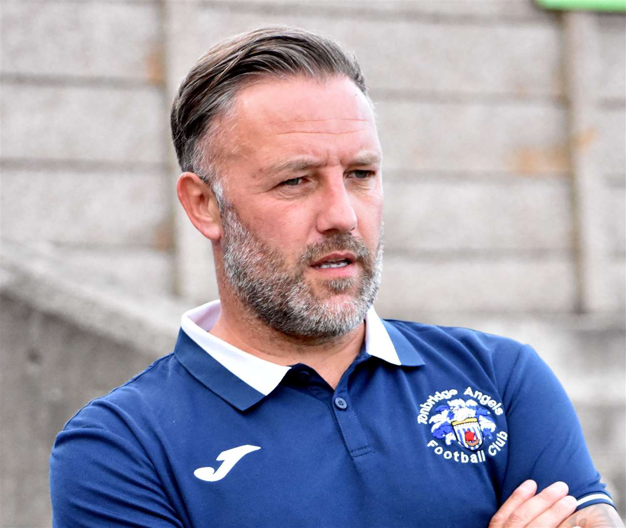 Tonbridge Angels manager Jay Saunders. Picture: Randolph File