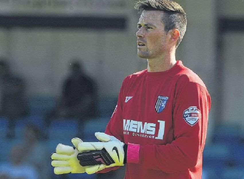 Gillingham keeper Stuart Nelson Picture: Barry Goodwin