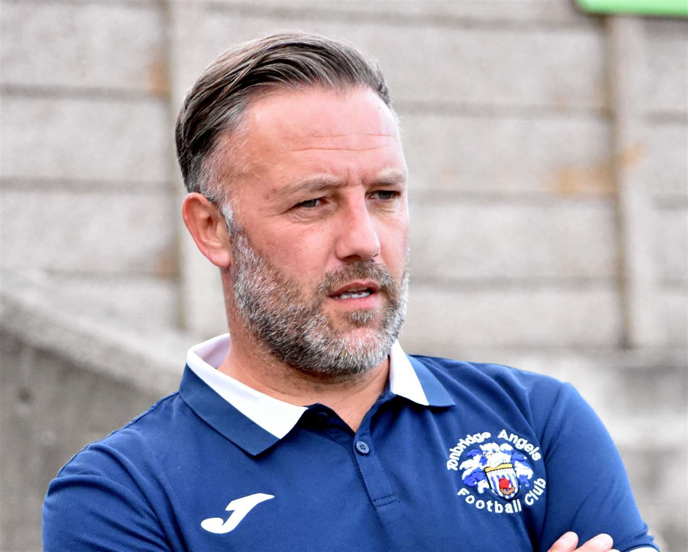 Tonbridge Angels manager Jay Saunders. Picture: Randolph File