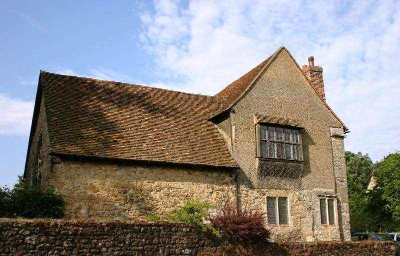 One of the historic buildings at St Mary's Abbey in West Malling