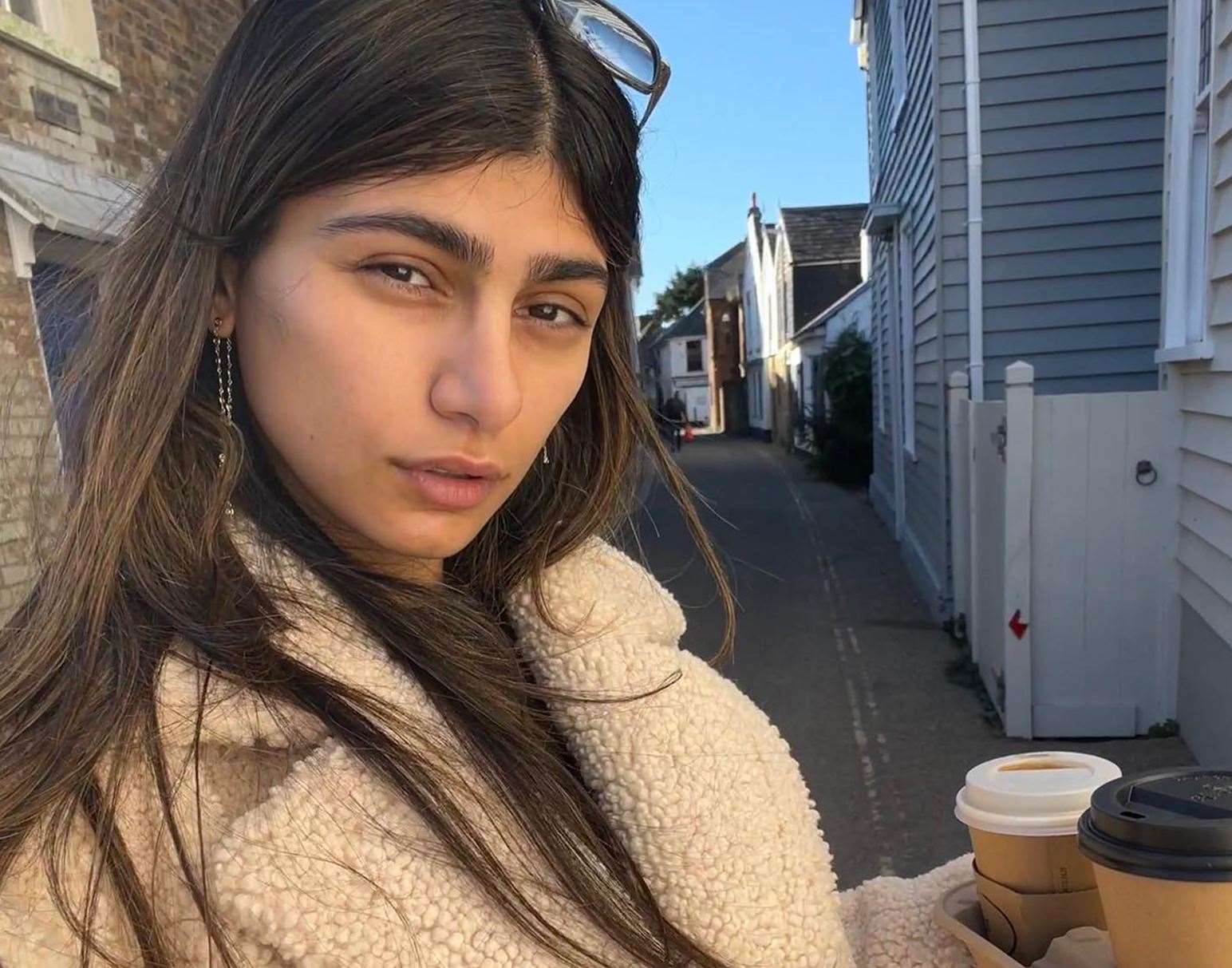 Mia Khalifa is a regular visitor to Faversham