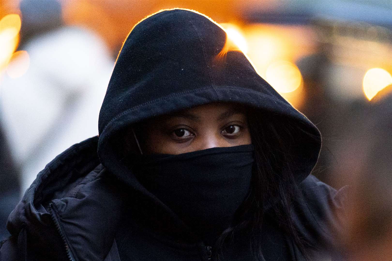 Deveca Rose arrives at the Old Bailey (Jordan Pettitt/PA)