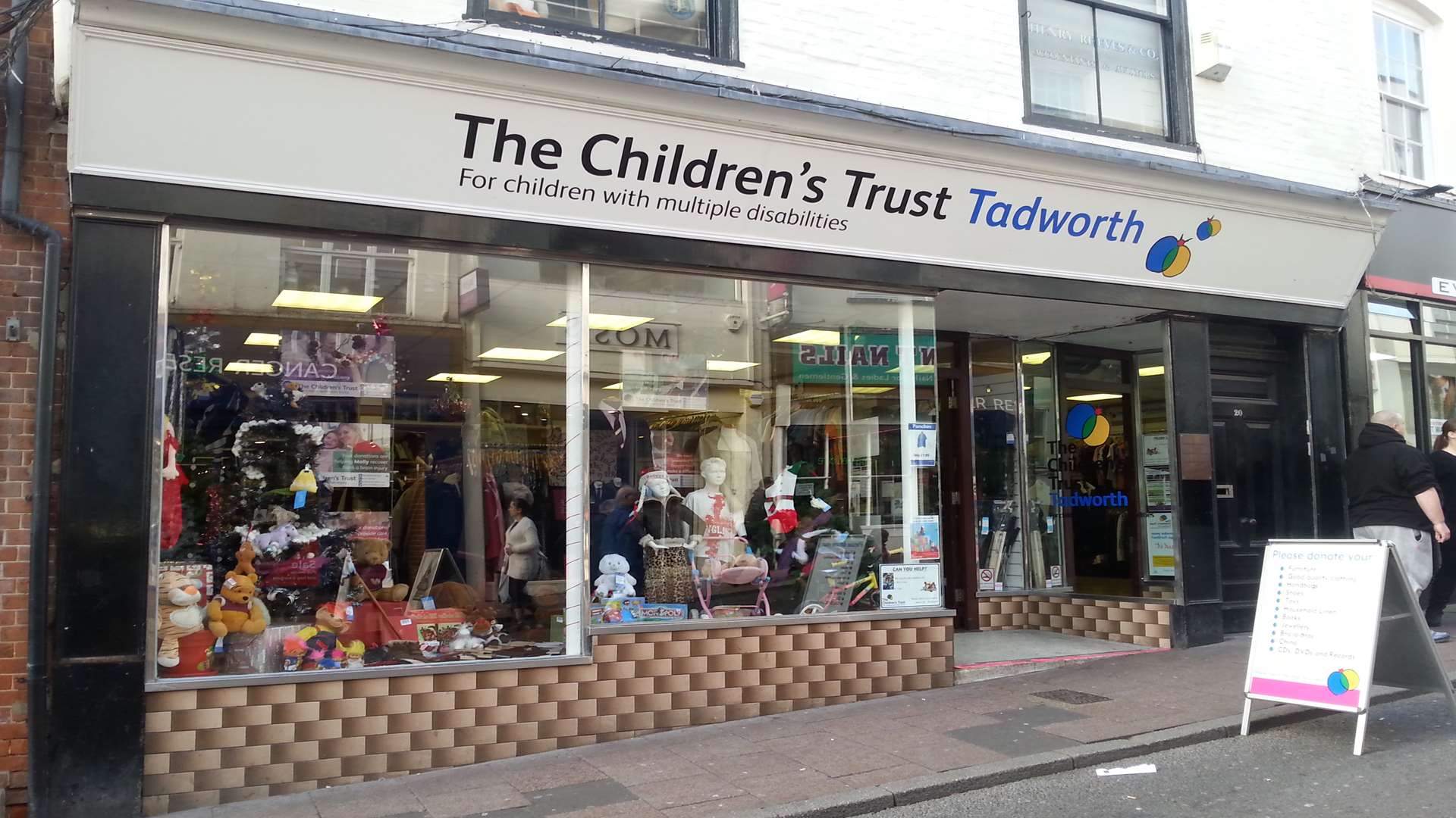 The charity shop