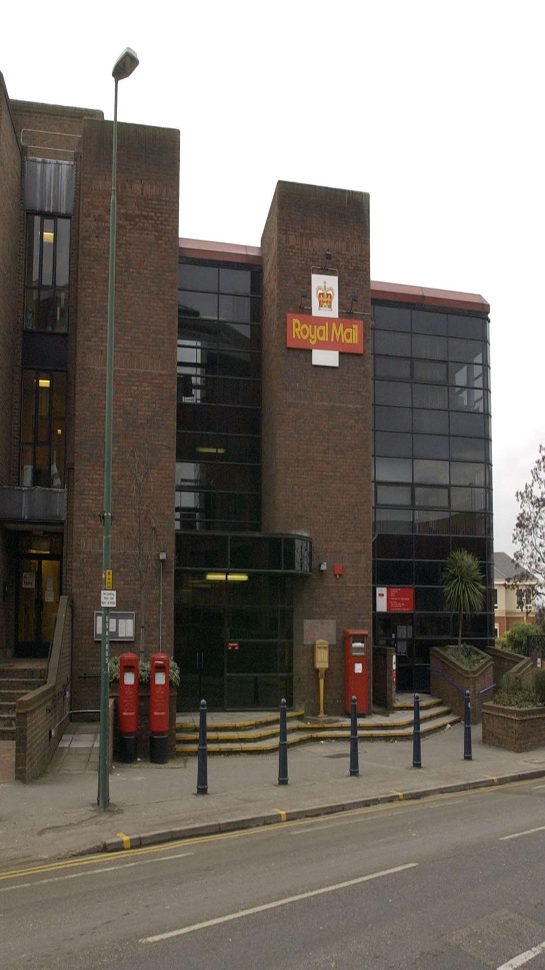 The former Royal Mail sorting office by Maidstone East railway station