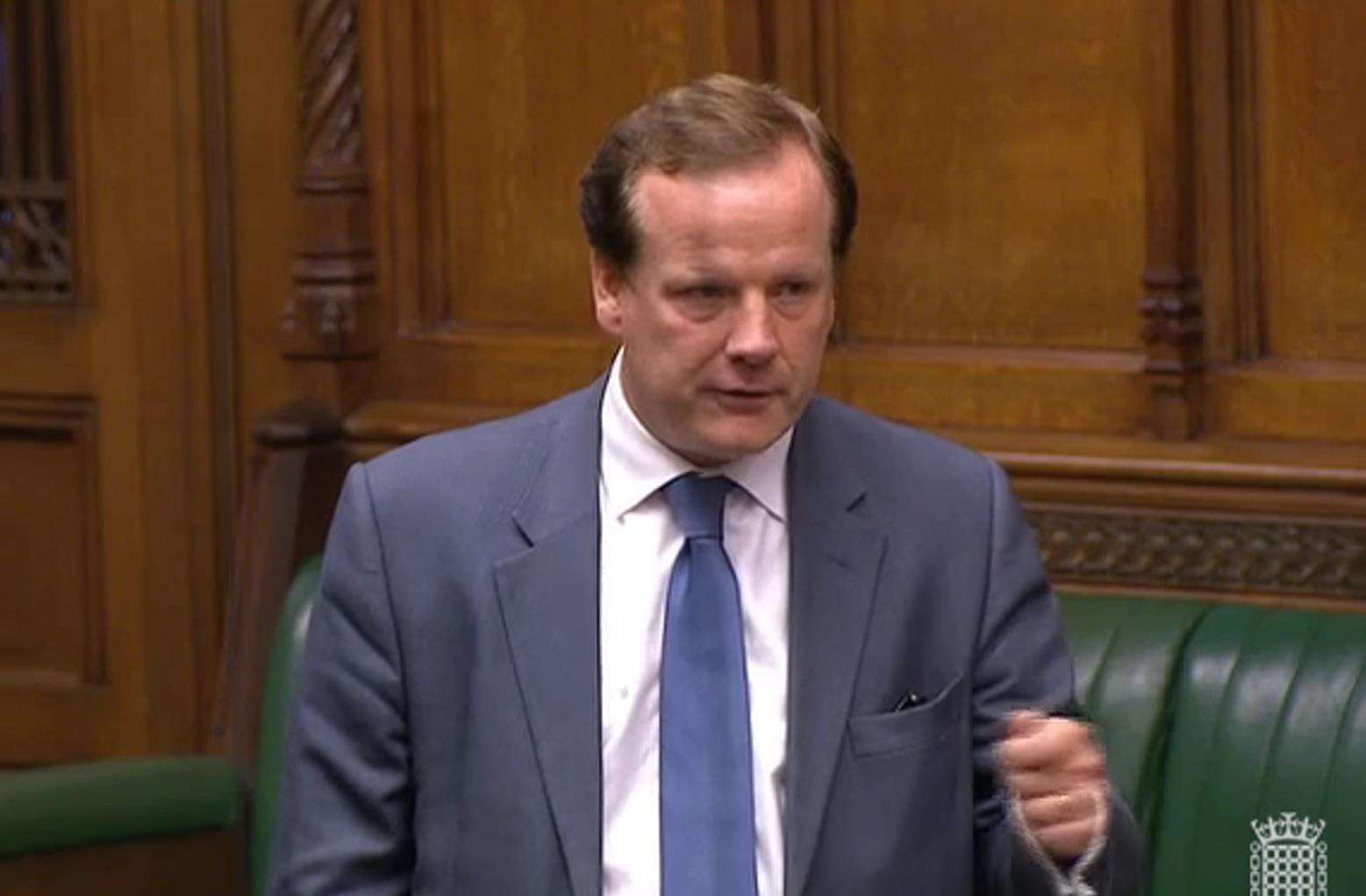 Charlie Elphicke: "Hugely frustrated" by Mr Sankara Gounder having to leave. Picture: Office of Charlie Elphicke MP