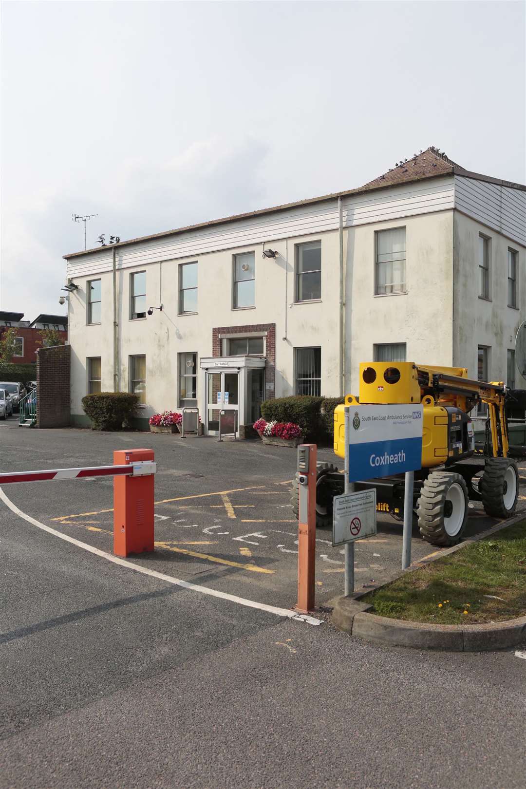 South East Coast Ambulance Service's call centre in Heath Road, Coxheath, Maidstone has been left with no water