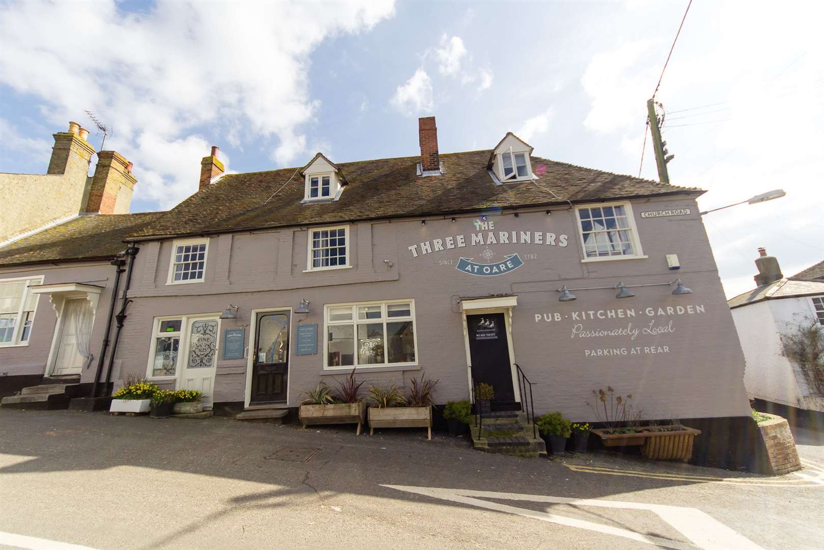 The Three Mariners in Oare