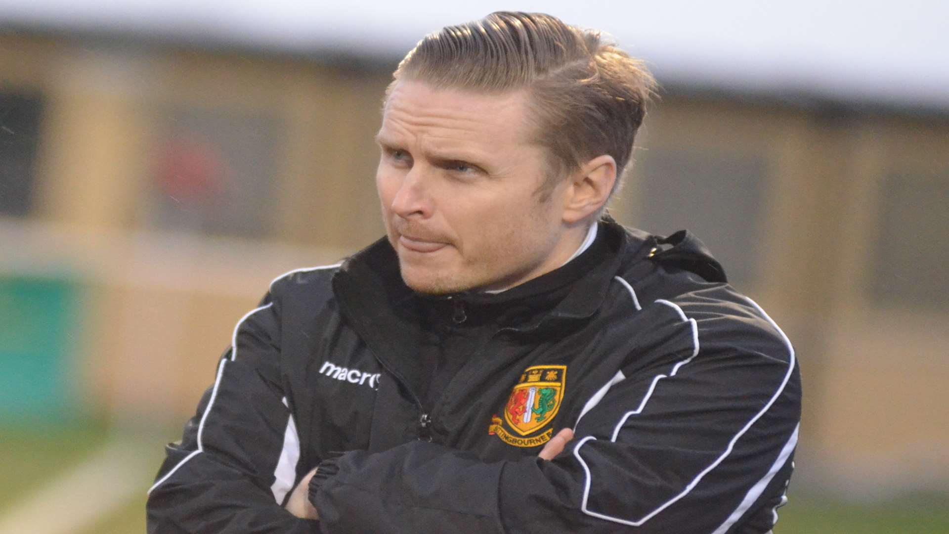 Sittingbourne manager Nick Davis Picture: Bob Kitchin