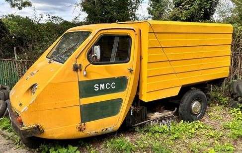 A mini refuse car was sold at the auction in Dorset. Picture: Hammond Microcar Museum