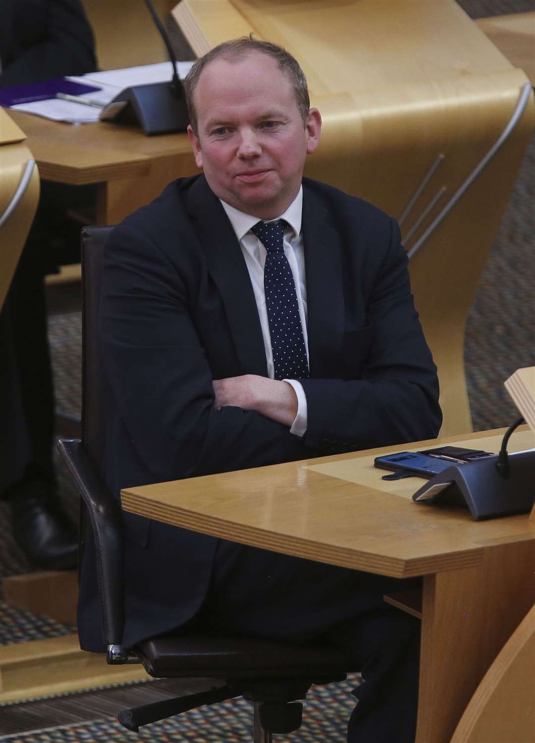 Tory constitution spokesman Donald Cameron accused the First Minister of ‘recklessly pressing ahead’ with plans for a referendum (Fraser Bremner/Scottish Daily Mail/PA)