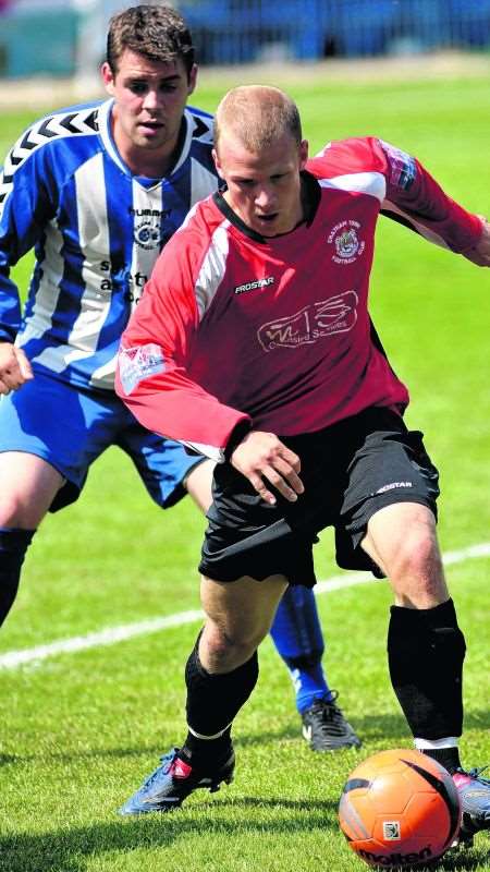 Chatham take on Herne Bay in the Titch Willett Trophy July 2010