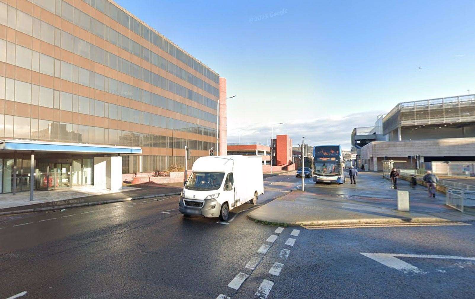 Another phone would be outside the Saga building in Folkestone. Picture: Google