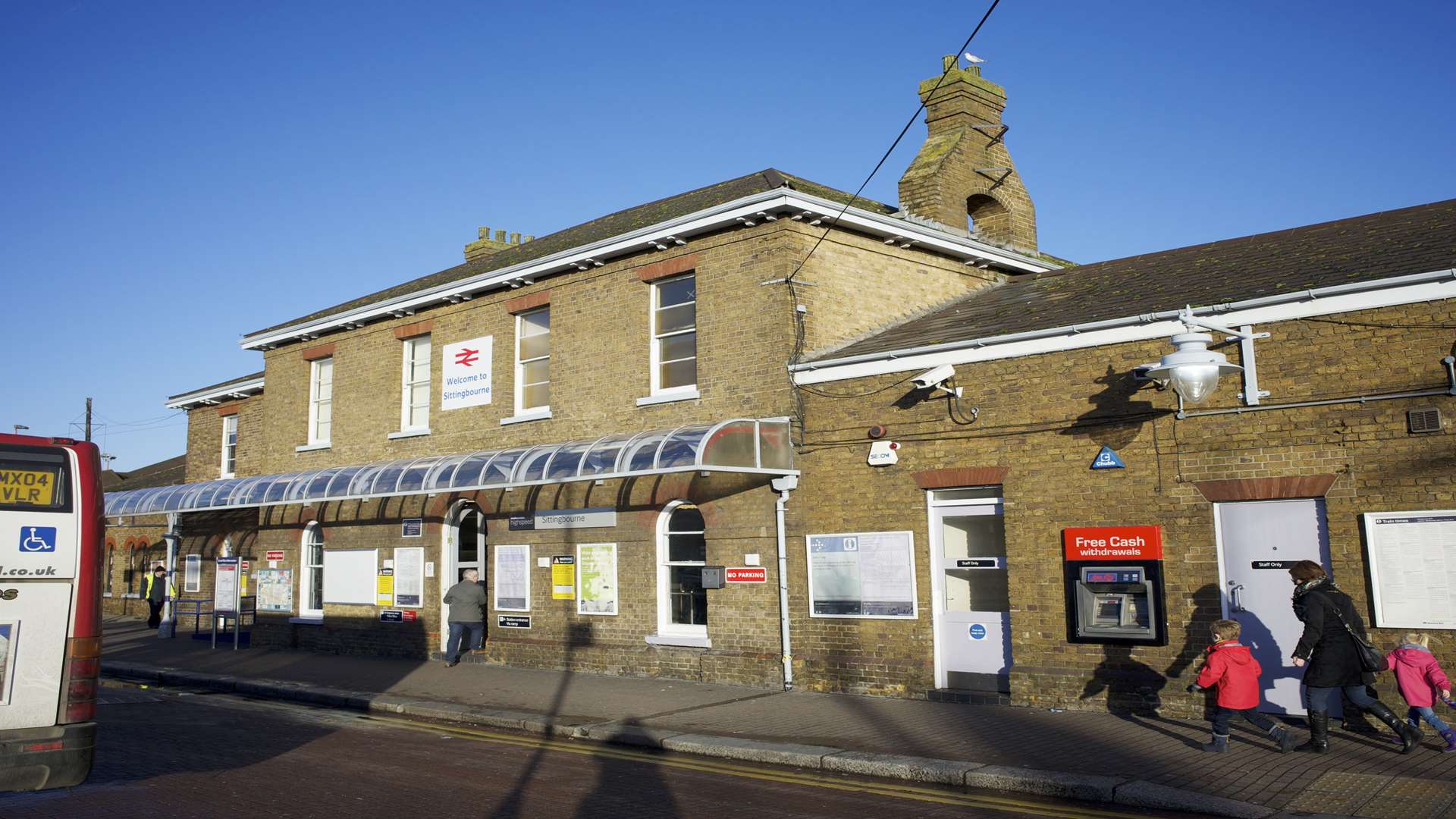 Sittingbourne railway station. File photo.