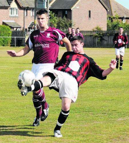 Canterbury in action against Fleet Leisure