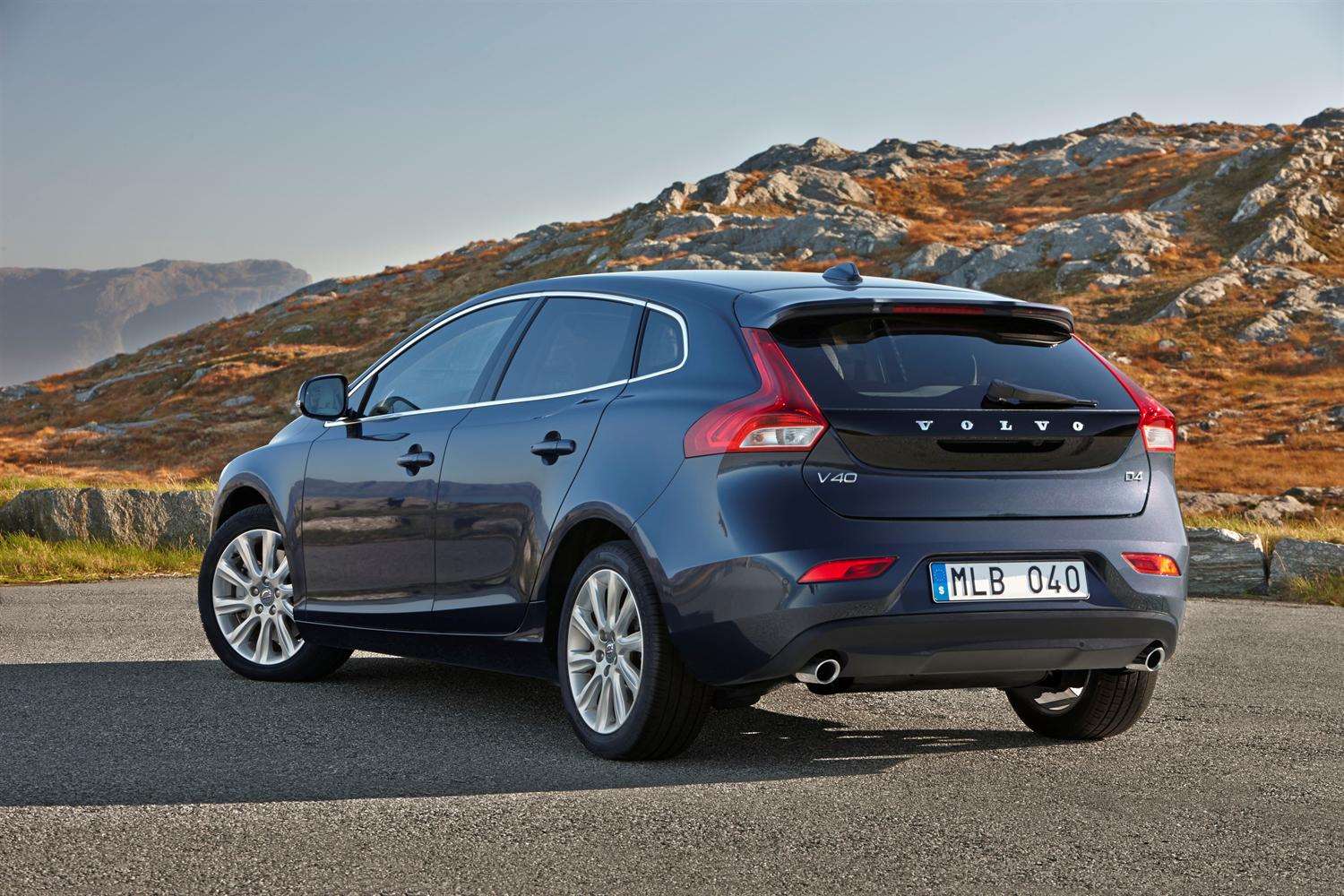 The Volvo V40 is a sleek beauty