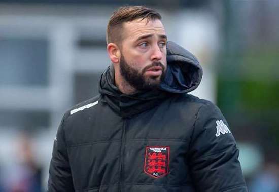 Faversham manager Sammy Moore. Picture: Ian Scammell