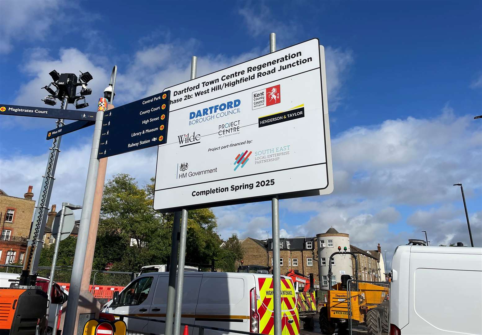 It forms part of Dartford council's town centre regeneration scheme