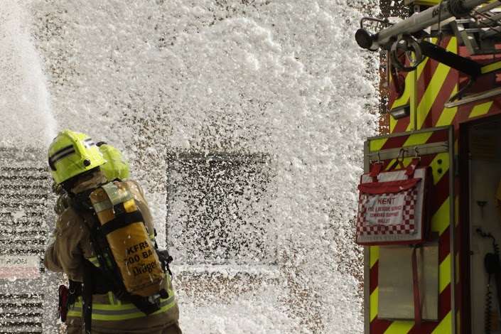 Crews treated a woman in her early 30s. Stock image