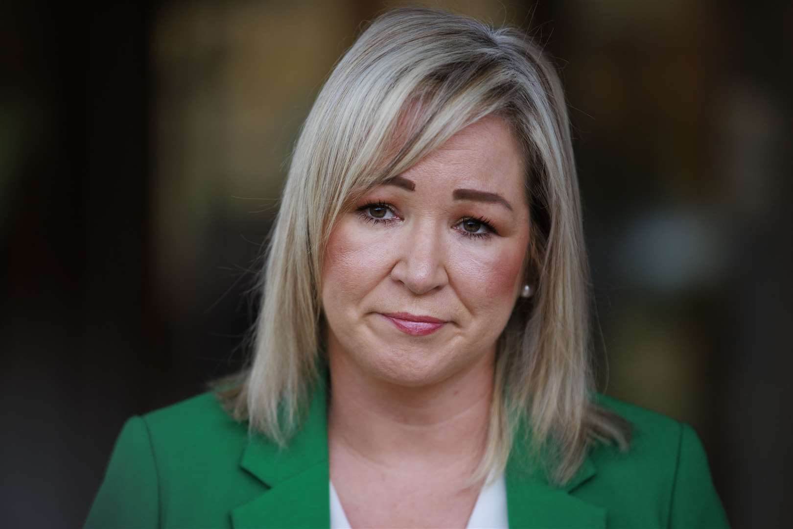 First Minister Michelle O’Neill made a statement to MLAs on Tuesday (Liam McBurney/PA)